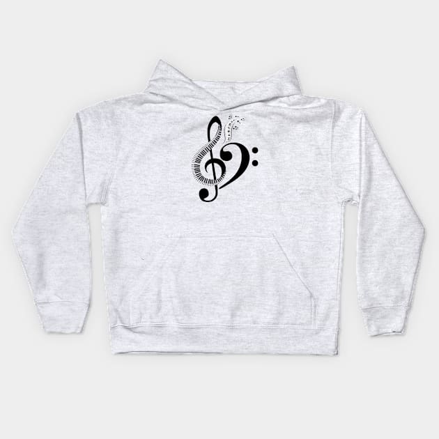 music is life Kids Hoodie by samsamteez